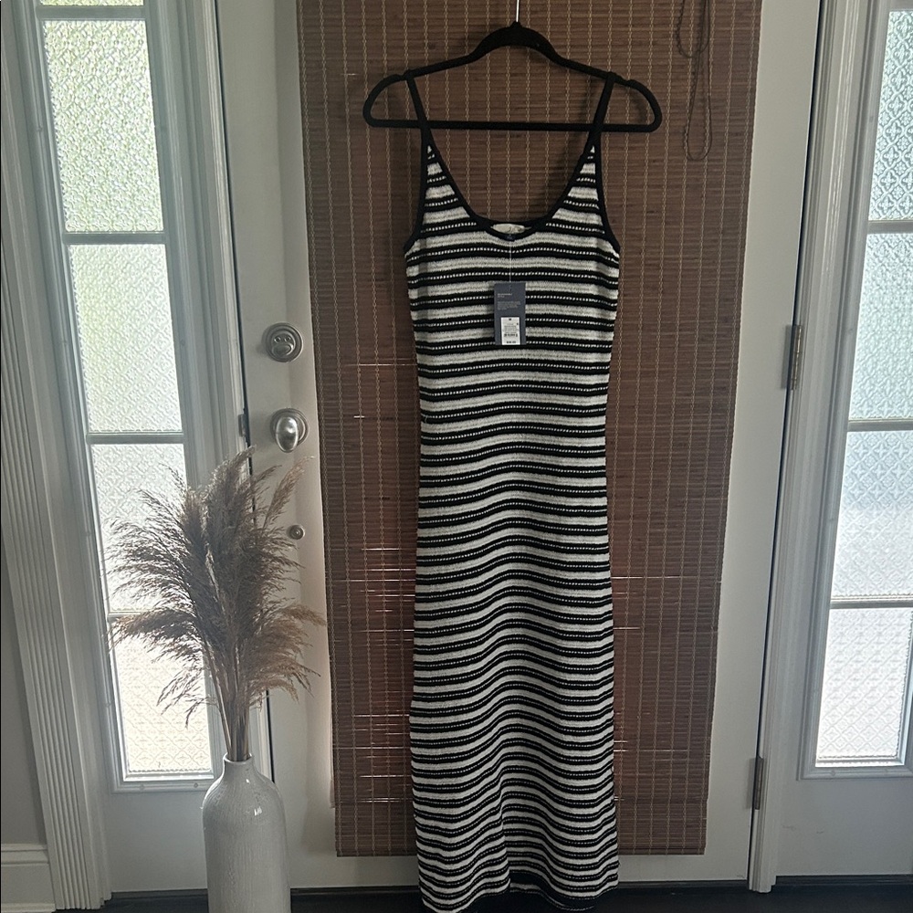 ✨ Striped Maxi Summer Sweater Dress ✨  Target: Universal Thread | Medium | B&W